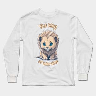 King of Adorable Long Sleeve T-Shirt